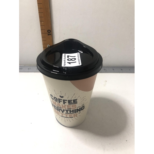 187 - New reuseable coffee cup