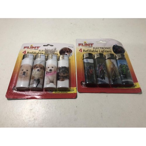 253 - x2 packs lighters