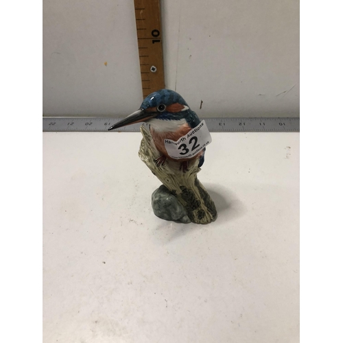 32 - J Mack bone china figurine