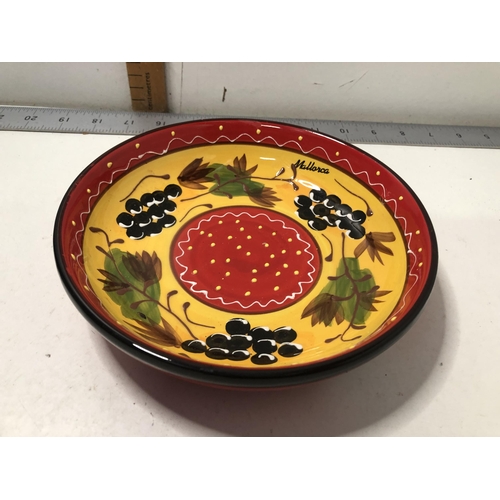 59 - Hand painted Delrio Salado bowl