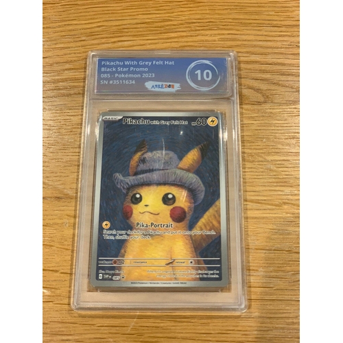 390 - Van gogh pikachu Graded