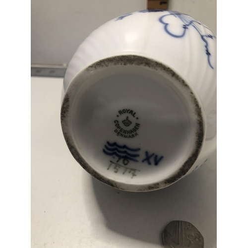 108 - Royal Copenhagen tea pot & cream jug 
LID AS FOUND
PLEASE NOTE NOT POSTABLE