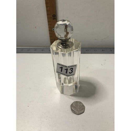 113 - Perfume bottle