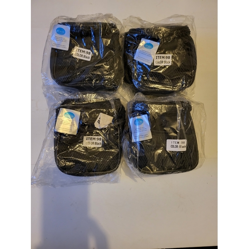 170 - 4 x Black Cases