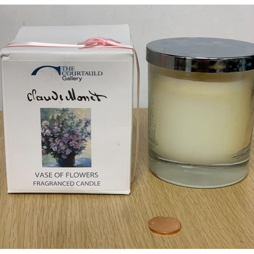 241 - Soy candle Claude Monet Flowers