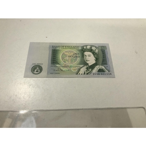 239 - One pound bank note