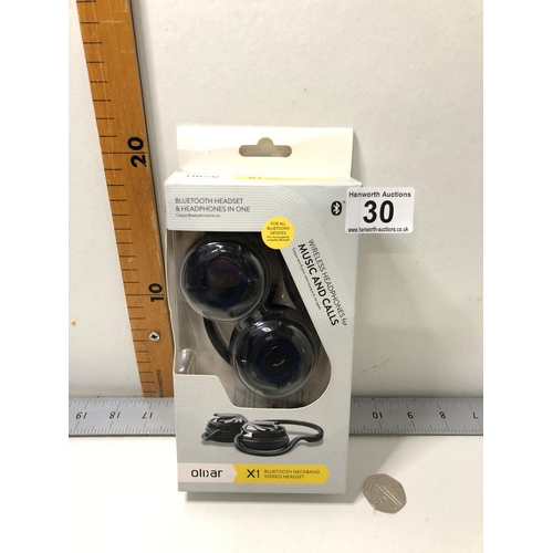 30 - Olixar wireless headphones
music & calls
