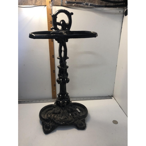 158 - Cast iron stick stand
PLEASE NOTE NOT POSTABLE