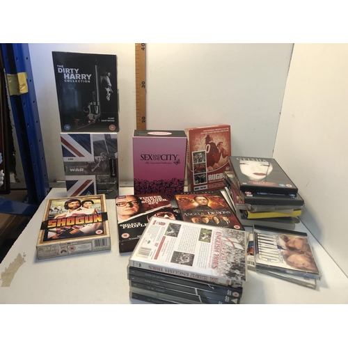 165 - Qty of DVDs