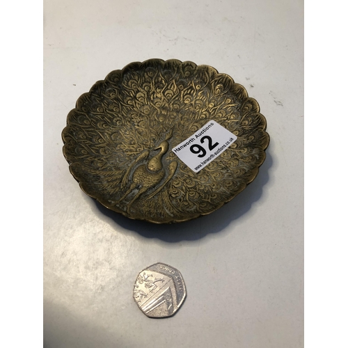 92 - Brass dish