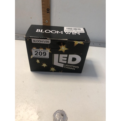 209 - Solar LED lights