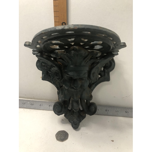 50 - Cast iron wall pot stand