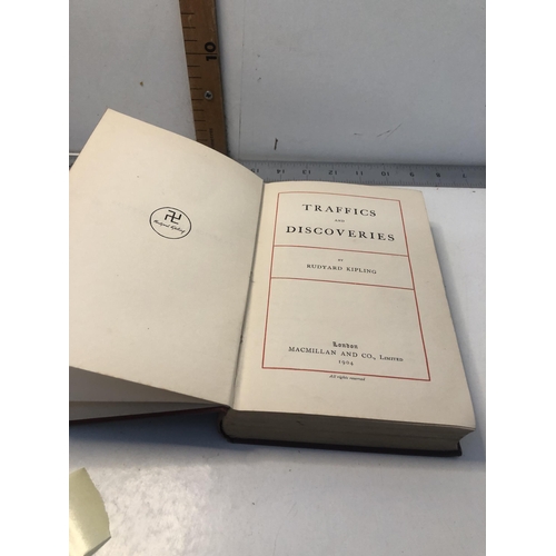 192 - Rudyard Kipling book
Traffics & discoveries 1904