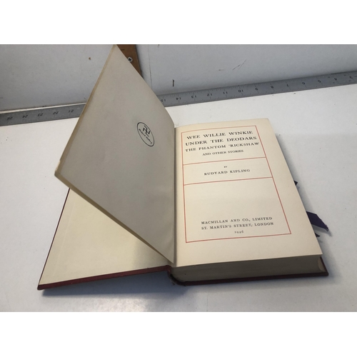 193 - Rudyard Kipling book
Wee Willie Winkie 1926