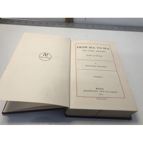196 - Rudyard Kipling book
From Sea to Sea vol2 1904