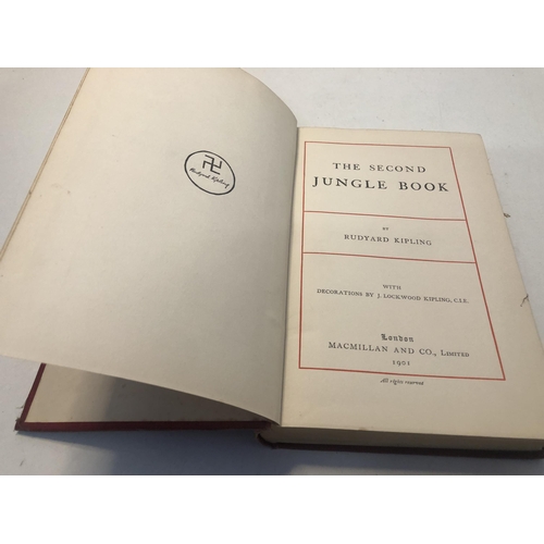 198 - Rudyard Kipling book
The Second Jungle Book 1901