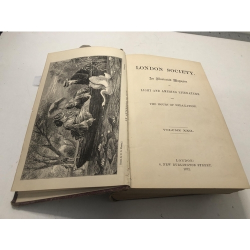 58 - London society book
1872 Richly illustrated