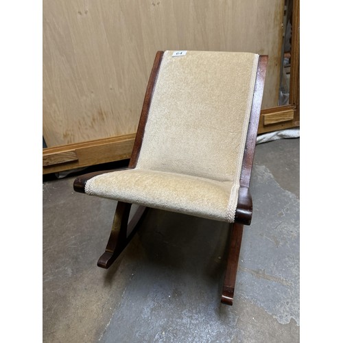 64 - Rocking Footstool
H: 15