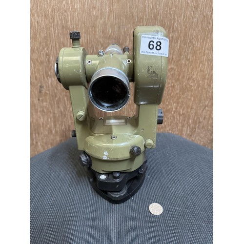 68 - Vintage Surveyors Level Theodolite
PLEASE NOTE: COLLECTION ONLY