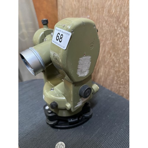 68 - Vintage Surveyors Level Theodolite
PLEASE NOTE: COLLECTION ONLY