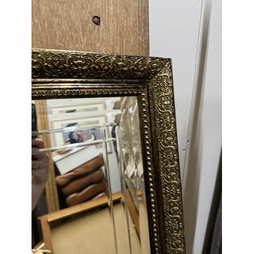 72 - Wall Mirror with Gold Frame
H: 34