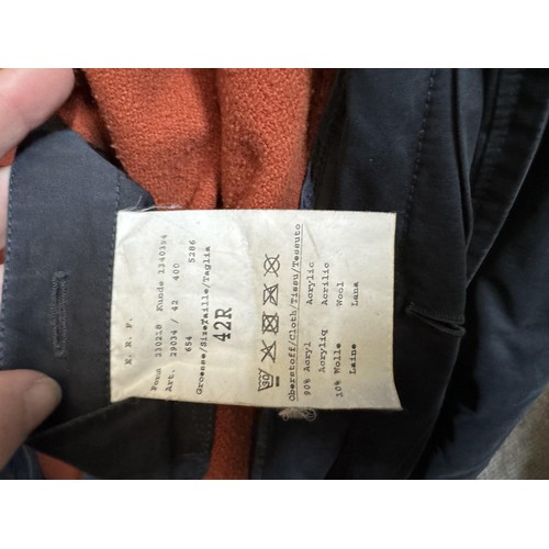 81 - Bugatti Long Coat, Size 42R
(missing some buttons)