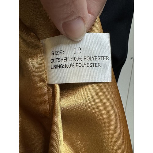 82 - David Barry Ladies Coat, Detachable Hood, UK Size 12