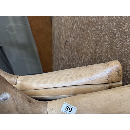 89 - Pair Vintage Wooden Boot Stretchers