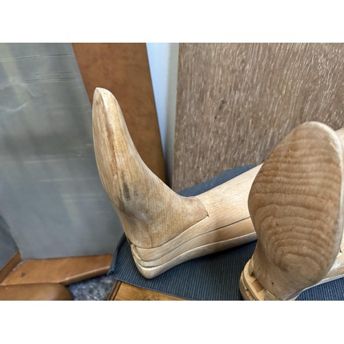 89 - Pair Vintage Wooden Boot Stretchers
