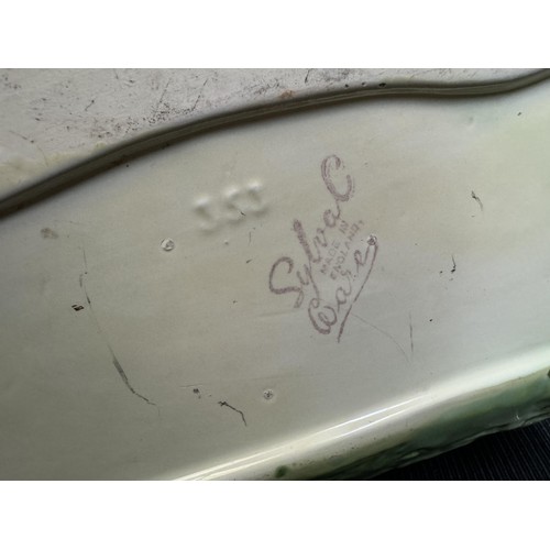 111 - Sylvac Log Vase