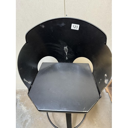 123 - Height Adjustable Metal Chair, AF (some wear)
PLEASE NOTE: COLLECTION ONLY