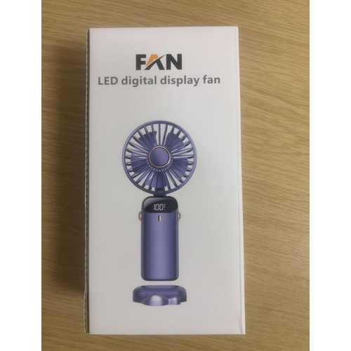 274 - LED digital display fan