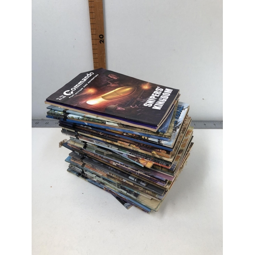 113 - Qty of Commando comics