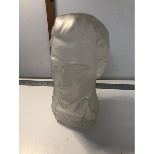 53 - Glass Elvis head