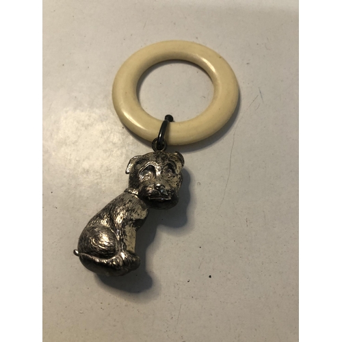 63 - H.M.S baby rattle