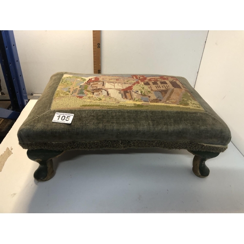 105 - Vintage foot stool