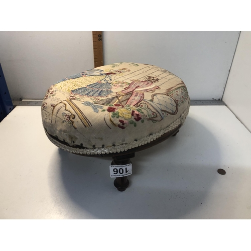 106 - Vintage foot stool