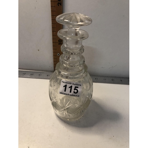 115 - Vintage decanter