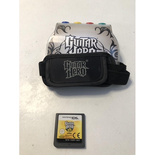 47 - Guitar Hero guitar grip & game