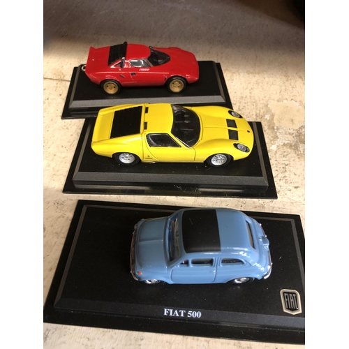 59 - X3 die cast cars