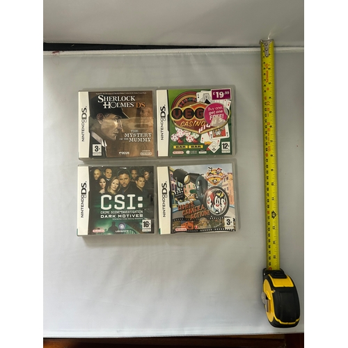 353 - 4x Nintendo DS games with manuals