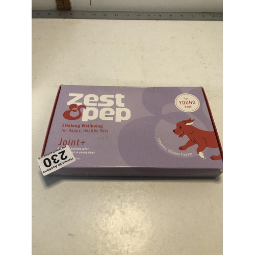 230 - Zest & Pep dog joint