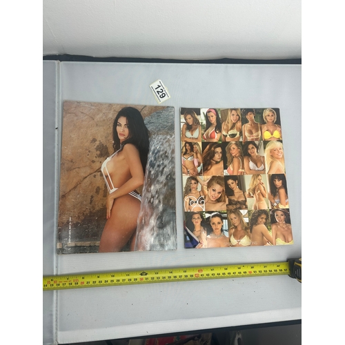 129 - 2x Playboy Special Edition Magazines