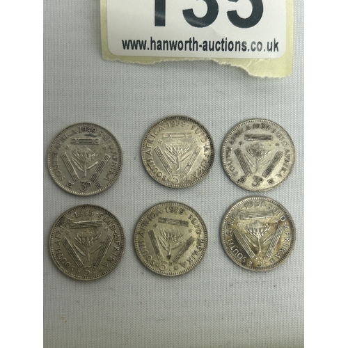 135 - South African Coins