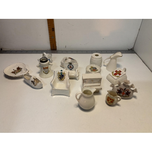 7 - Qty of crested ware