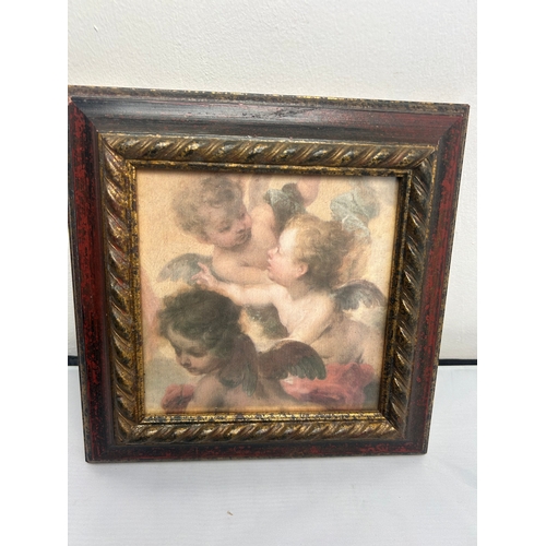 95 - Framed photo of Cherubs