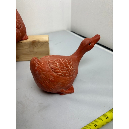 183 - Pair of Ceramic Ducks