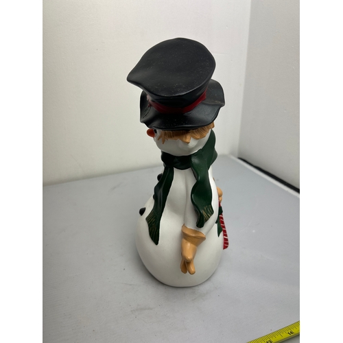 188 - Byron Mold Ceramic Snowman Figure