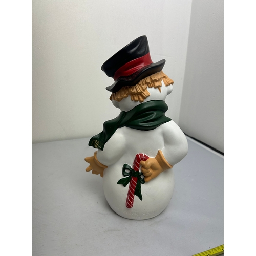 188 - Byron Mold Ceramic Snowman Figure