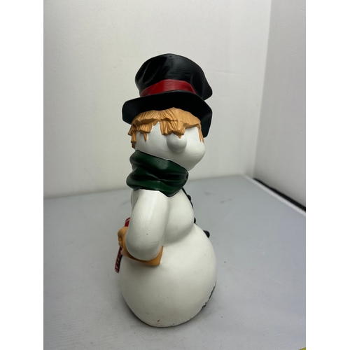 188 - Byron Mold Ceramic Snowman Figure